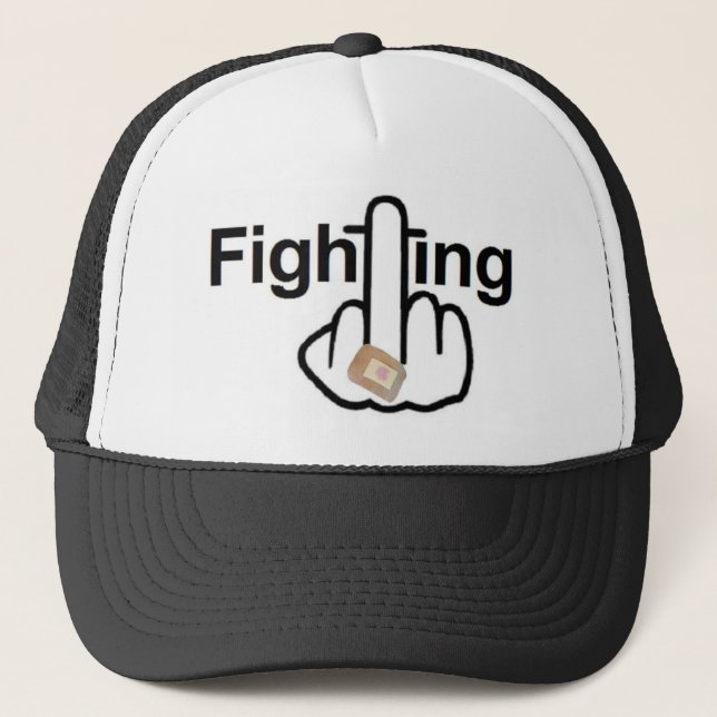 Hat Fighting Flip Truckerkeps (Framsida)
