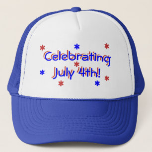 Hat - firande den 4 juli truckerkeps