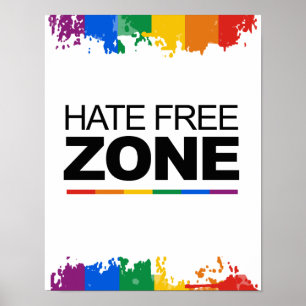 HAT FRIGÖR ZON POSTER
