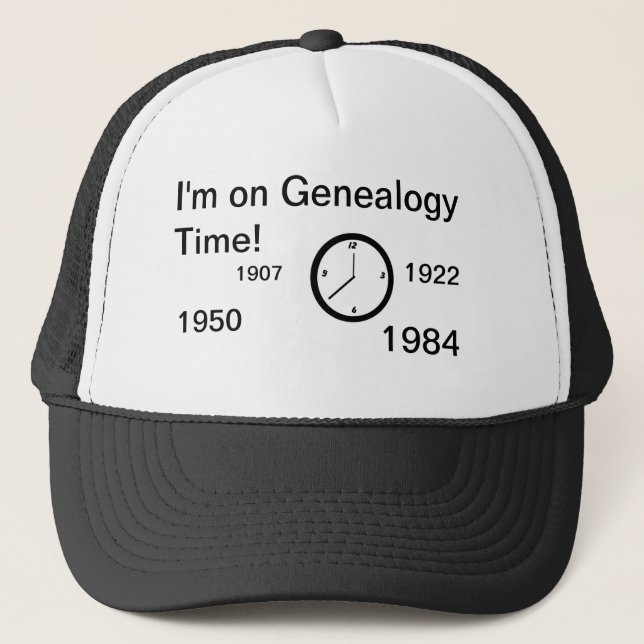 Hat - Genealogy Time Keps (Framsida)