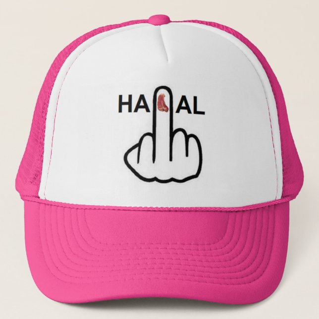 Hat Halal Flip Truckerkeps (Framsida)