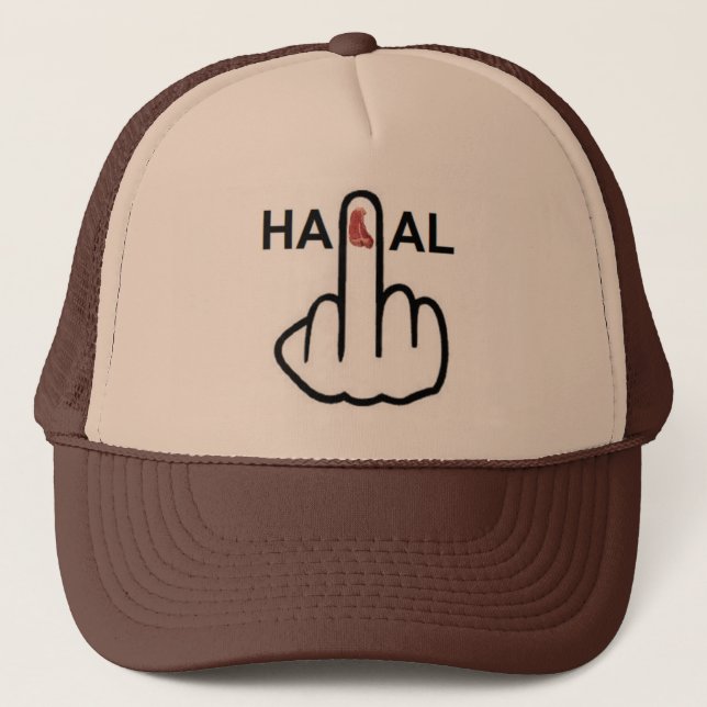 Hat Halal Flip Truckerkeps (Framsida)