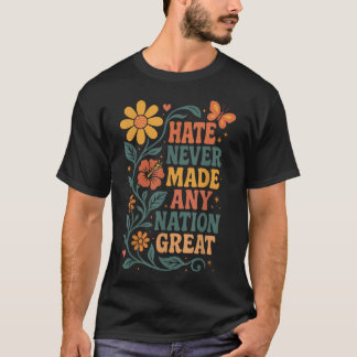 Hat har aldrig gjort någon nation t shirt