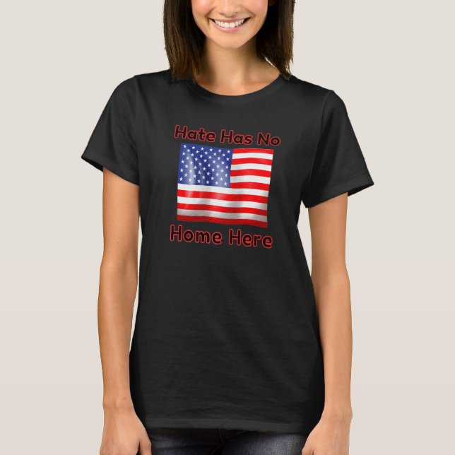 Hat har ingen hemvist här   t shirt (Framsida)