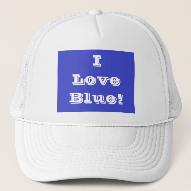 Hat I Kärlek Blue Keps (Framsida)