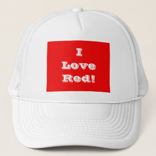 Hat I Kärlek Red Truckerkeps