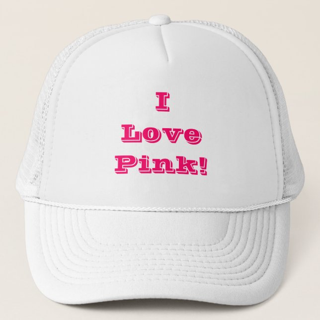 Hat I Kärlek Rosa Keps (Framsida)