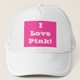 Hat I Kärlek Rosa Truckerkeps