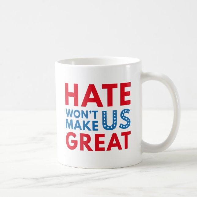 Hat kommer inte att göra oss stora kaffemugg (Höger)