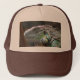 Hat med färglös Iguana-ödla Truckerkeps (Framsida)