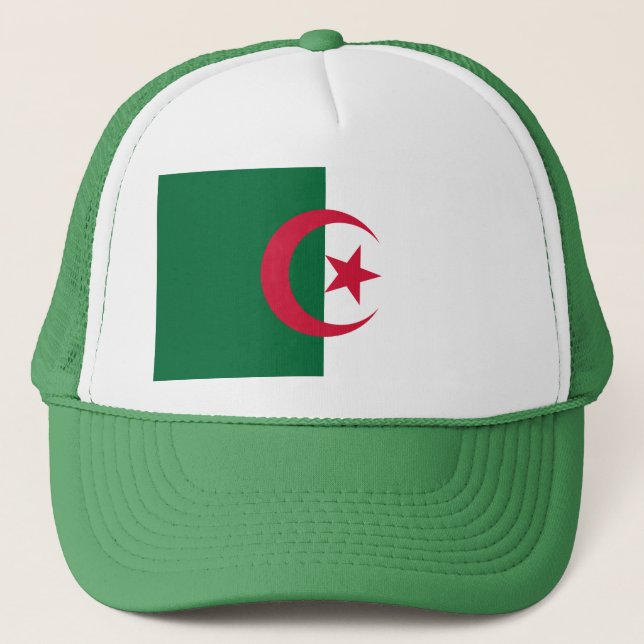 Hat med Flagga Algeriet Keps (Framsida)