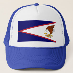 Hat med Flagga av Amerikanska Samoa- USA Keps