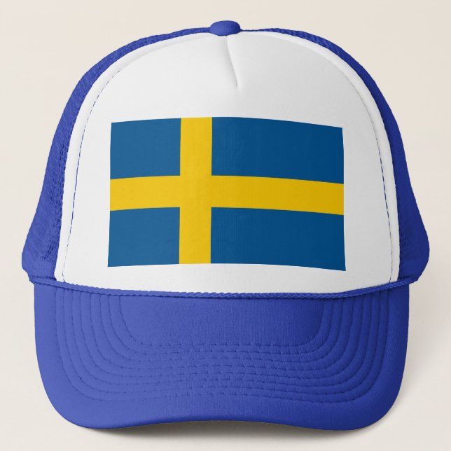 Hat med Flagga av Sverige Keps (Framsida)