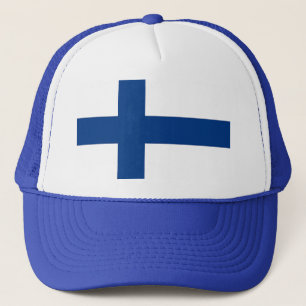 Hat med Flagga Finland Truckerkeps