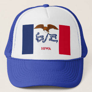 Hat med Flagga från Iowa State - USA Keps