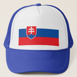 Hat med Flagga i Slovakien Keps