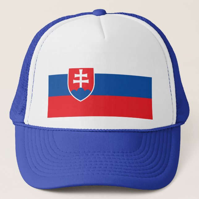 Hat med Flagga i Slovakien Keps (Framsida)