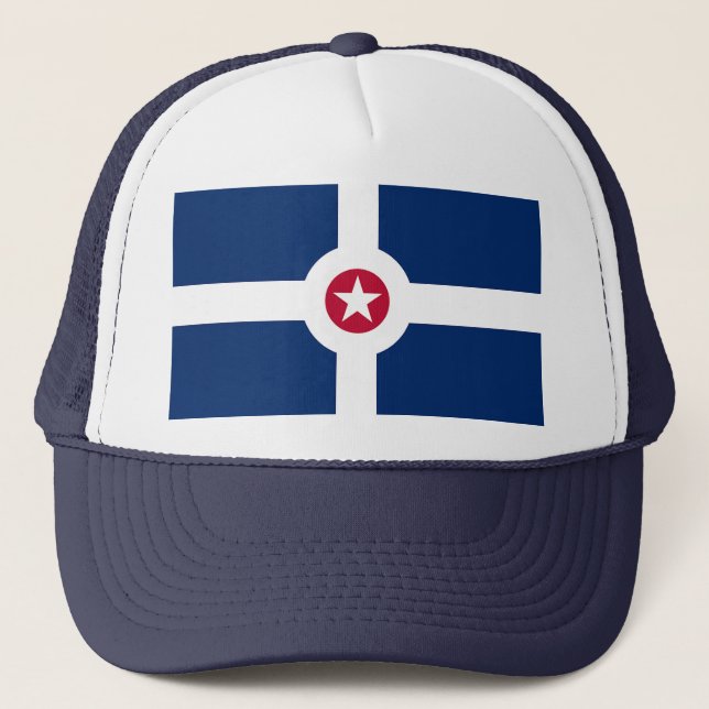 Hat med Flagga Indianapolis, Förenta staterna Keps (Framsida)