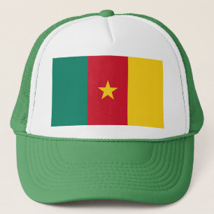 Hat med Flagga Kamerun Keps