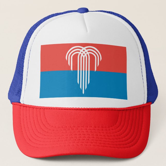 Hat med Flagga Kansas City, Missouri Keps (Framsida)