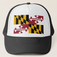 Hat med Flagga Maryland State - USA