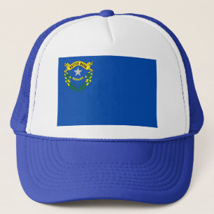 Hat med Flagga Nevada State - USA Truckerkeps