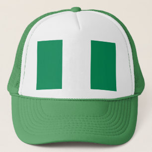 Hat med Flagga Nigeria Keps