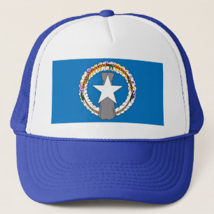 Hat med Flagga Nordmarianerna - USA Keps