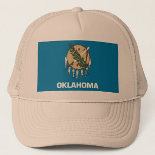 Hat med Flagga Oklahoma State - USA Truckerkeps