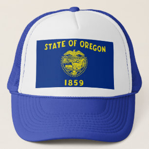 Hat med Flagga Oregon State - USA Truckerkeps