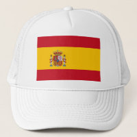 Hat med Flagga Spanien