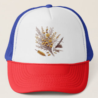 Hat med Golden Wattle Keps