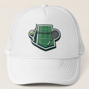 Hat med logotyp tennis keps