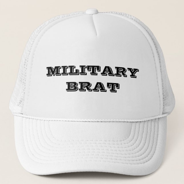 Hat Military Brat Truckerkeps (Framsida)