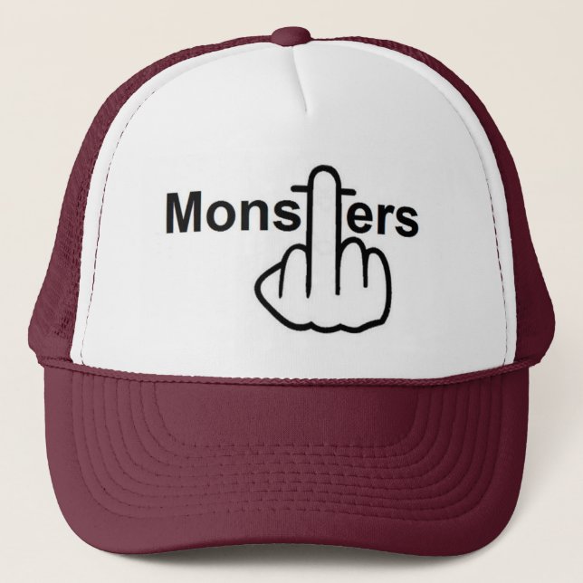 Hat Monster Flip Truckerkeps (Framsida)