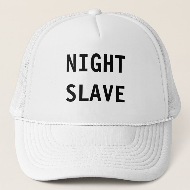 Hat Night Slave Truckerkeps (Framsida)