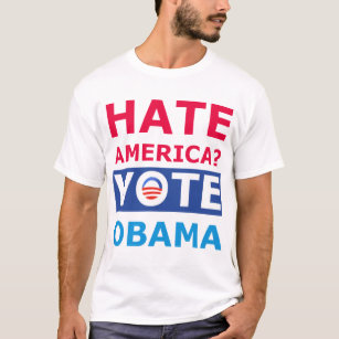 Hat Obama? Rolig Anti Obama utslagsplats T-shirt