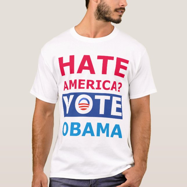 Hat Obama? Rolig Anti Obama utslagsplats Tröja (Framsida)