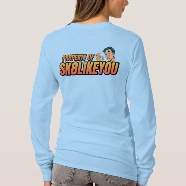 Hat och de här skikten t shirt (Baksida)