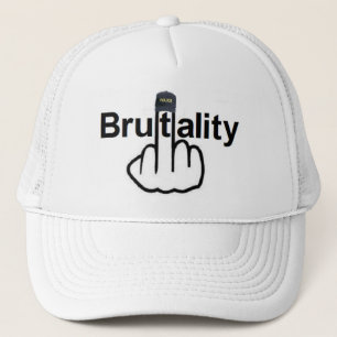 Hat Police Brutality Flip Truckerkeps