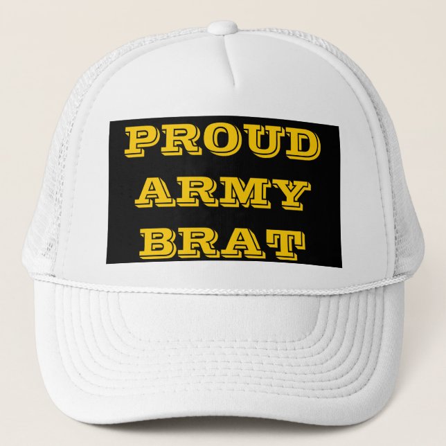 Hat Proud Army Brat Keps (Framsida)