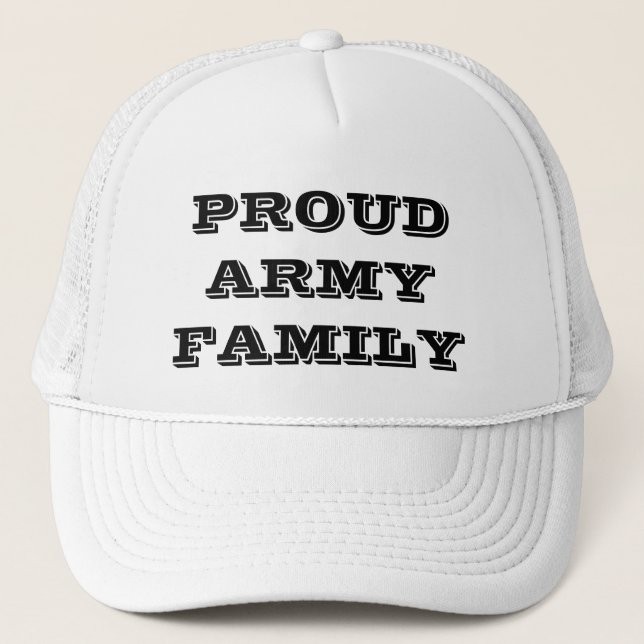 Hat Proud Army-familjen Keps (Framsida)