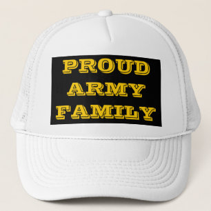 Hat Proud Army-familjen Truckerkeps