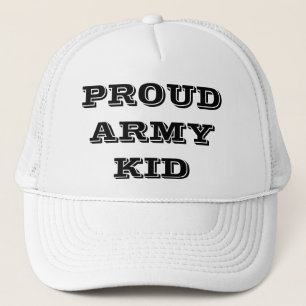 Hat Proud Army Kid Truckerkeps