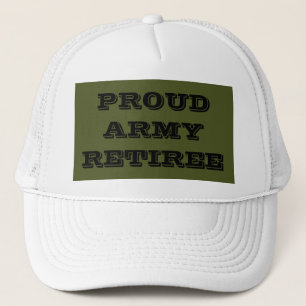 Hat Proud Army Retrött Keps