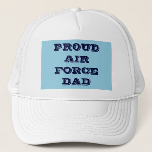 Hat Proud Luft Force Pappa Truckerkeps
