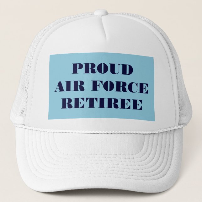 Hat Proud Luft Force Retiree Keps (Framsida)
