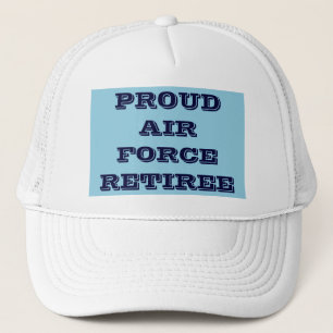 Hat Proud Luft Force Retiree Keps