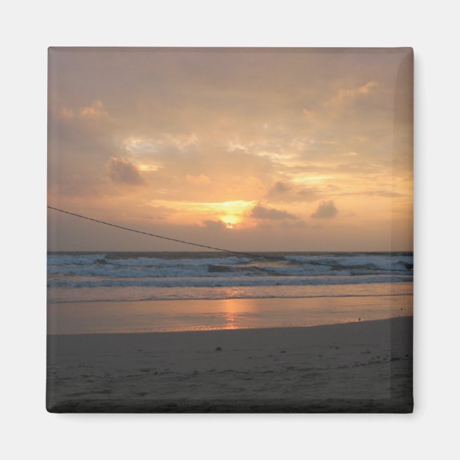 Hat Rin Beach Sunrise ... Koh Phangan, Thailand Magnet (Framsidan)