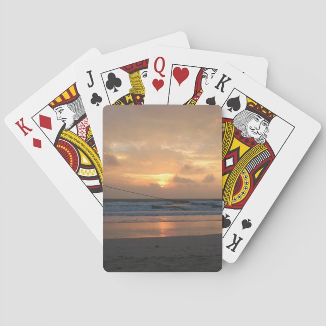 Hat Rin Beach Sunrise ... Koh Phangan, Thailand Spelkort (Baksidan)